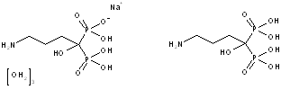 Example: Alendronate Sodium active moiety is Alendronic Acid